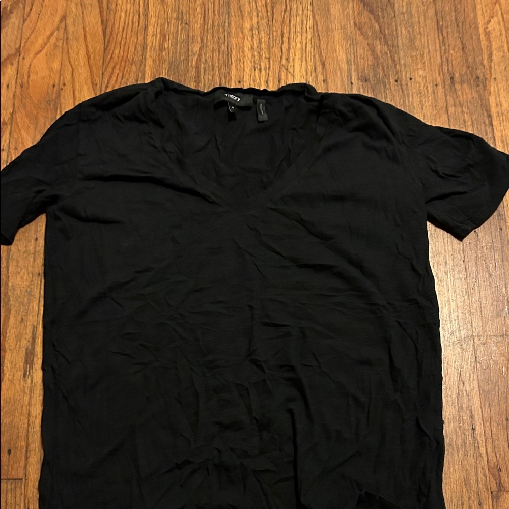 Theory Women’s Black Short Sleeve Tee